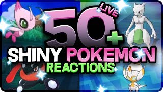 50 BEST SHINY POKEMON REACTIONS Pokemon Ultra Sun and Moon Shiny Montage Epic Shiny Reactions [upl. by Violeta]