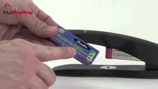 Swingline High Capacity Desk Stapler Demo  S7077701 [upl. by Lohcin368]