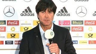 Löw quotGomez ist nicht in der Lage beim Turnier zu bestehenquot [upl. by Hein]