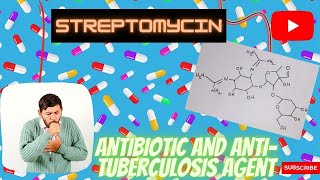 Streptomycin  Structure  Doses  MOA  Uses  Sideeffects  antibiotics antituberculosis [upl. by Lizzy]