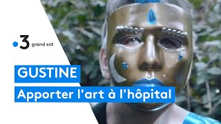 Lartiste Gustine réalise deux clips avec des patients et des soignants [upl. by Aihsenod867]