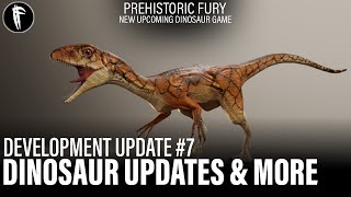 DINOSAUR UPDATES OCEANS AND MORE  Prehistoric Fury Development Update 7 [upl. by Ennayhs]