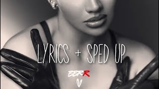 Shirin David  Periodt Lyrics  Sped Up [upl. by Mloc]