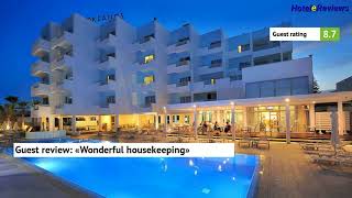 Okeanos Beach Hotel  Hotel Review 2017 HD Ayia Napa Cyprus [upl. by Peh]