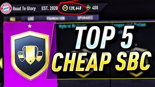 TOP 5 CHEAP SBCS TO COMPLETE FOR GUARANTEED PROFIT FIFA 22 ADVANCED SBCS [upl. by Akcired25]