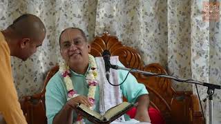 quotTHNDERBOLT SHLOKA FROM BHAGAVATAMquot SB class H G Swarup Damodar Prabhu SB106045 Iskcon Vrindavan [upl. by Eilsew]