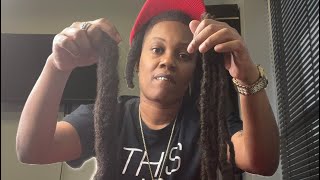 How to turn locs into wicks🌴 [upl. by Irehc]