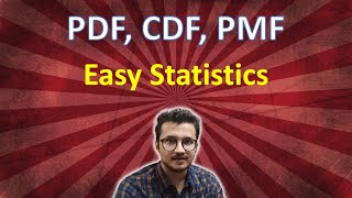 PDF CDF PMF Probability Distribution Functions  Easy Statistics  Tech Birdie [upl. by Lleon196]