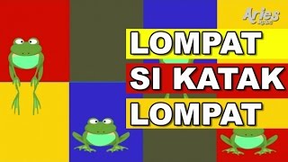 Alif amp Mimi  Lompat Si Katak Lompat Animasi 2D Lagu Kanak Kanak [upl. by Ardnnaed]