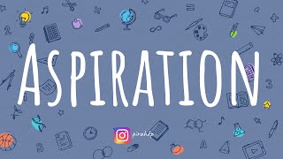 Aspiration meaning  Learn English Vocabulary  Word of the Day [upl. by Henryetta]