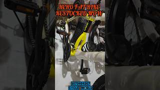 Hero fat bike fir sey aa gyi stock mei 🤩🔥🤩🔥 trending viraltoday viralposts viralupdate [upl. by Poppy]