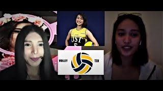 LATEST INTERVIEW WITH IMEE HERNANDEZ  UST WOMENS VOLLEYBALL  VOLLEY TEN SEGMENT [upl. by Sirk717]