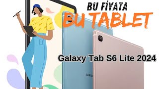 Uygun fiyata kalemli tablet Galaxy Tab S6 Lite 2024 inceleme [upl. by Nwad]