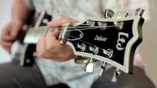 ESP LTD EC1000 EverTune bridge demo [upl. by Anaujahs717]