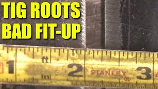 🔥 Dealing with Bad Fit up Part 1 TIG Roots [upl. by Sirdna]