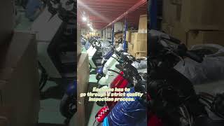 Production workshop of electric motorcycle factory [upl. by Wenz563]