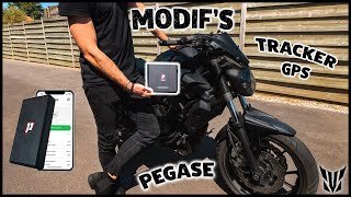 VOL DE MOTO   TRACER GPS PEGASE [upl. by Ervin396]