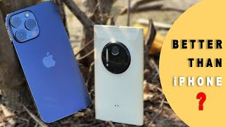 Nokia Lumia 1020 vs iPhone 14 Pro Max Camera Test  Shocking [upl. by Ettenoj]