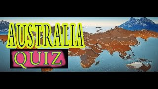 quiz géographie Australie [upl. by Moran]