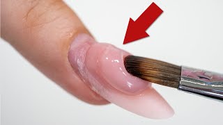 REMPLISSAGE en ACRYGEL  Parfait pour les débutants [upl. by Brownson]