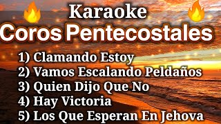 Pistas KARAOKE  Cadena De COROS PENTECOSTALES  PISTAS Y LETRA By Samuel Piña Piano [upl. by Audre213]