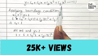 Galerkin method  Galerkin method boundary value problem [upl. by Tay]