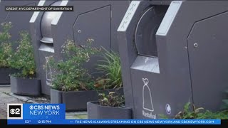 NYC considers new Sanitation collection bins [upl. by Snowber559]