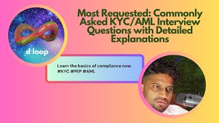 quotMost Requested Commonly Asked KYCAML Interview Questions with Detailed Explanationsquot [upl. by Gnilyam]