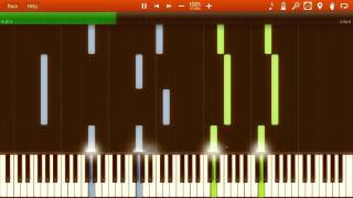 Piano Four Hands  A Diabelli  Op149 Nº2 Synthesia Tutorial [upl. by Irakuy]