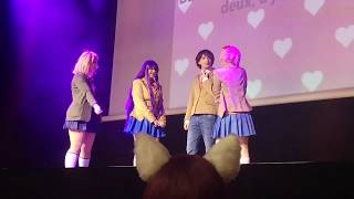 Doki doki literature club cosplay  Doki Doki forever  cosplay on stage [upl. by Baily]