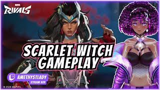 Loving The CHAOS  Ranked Marvel Rivals Scarlet Witch Gameplay [upl. by Kosak309]