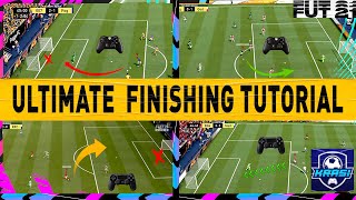 FIFA 21 ULTIMATE FINISHING TUTORIAL  SECRET SHOOTING TIPS amp TRICKS  HOW TO SCORE GOALS H2H amp FUT [upl. by Ahsinan]