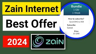 zain internet package 2024  zain net package offer 2024  By Dtouch Digital [upl. by Mallin]