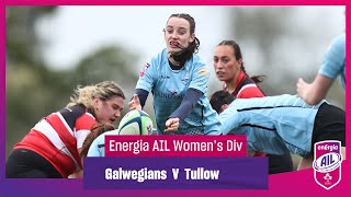 Galwegians v Tullow  EnergiaAIL Highlights Womens Div Round 4 [upl. by Carolin936]