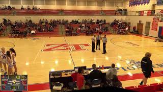 Zane Trace High School vs Unioto High School Womens Varsity Basketball [upl. by Nebur]