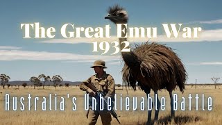 The Great Emu War 1932 Australias Unbelievable Battle Against Flightless Birds [upl. by Triley]