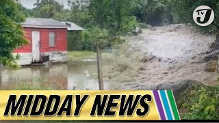 Tropical Storm Rafael Flood Parts of Clarendon  Adverse Flooding in Parts of St Thomas [upl. by Leirbma291]