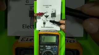 How to measure a Thyristor or SCR thyristor [upl. by Anaxor]