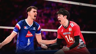 Yuki Ishikawa VS Jean Patry  Japan vs France  VNL 2024 FINAL [upl. by Madra897]