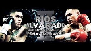 See It Live Rios vs Alvarado II [upl. by Ekusoyr502]