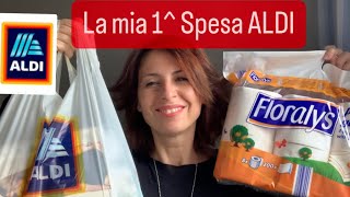 LA MIA 1 SPESA ALDI 🛒 [upl. by Elicul]