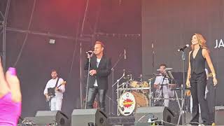 Lets Rock Shrewsbury 2024  Jason Donovan  quotNothing Can Divide Usquot [upl. by Ahsam]