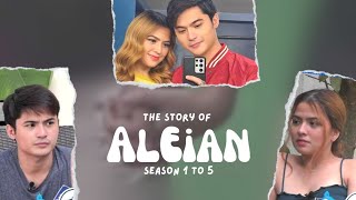 Story of AlEian  Season 1 to 5 Alexa Ilacad amp Eian Rances [upl. by Urbano]