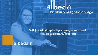 Albeda Hospitality manager Facilitair leidinggevende niveau 4 [upl. by Wernda]