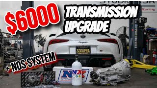 2x MK5 Supra Transmission upgrades in 1 week Pure Drivetrain Solutions [upl. by Airamas]