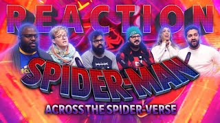 SPIDERMAN Across the SpiderVerse Part One Trailer Reaction [upl. by Wehner]