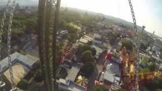 Funtime 117m StarFlyer Praterturm Prater Wien Vienna 2013 POV Onride [upl. by Rolph]