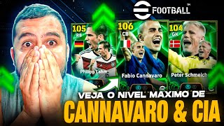 😱🔥 INCRIVEL CANNAVARO amp CIA FICAM UM ABSURDO NO LEVEL MAXIMO  EFOOTBALL 2025 [upl. by Fiorenza]