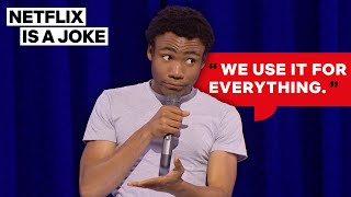 Donald Glover Reveals The One Thing Charlie Sheen Did Right  Netflix Is A Joke [upl. by Leahcimal665]