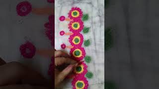 Tulsivivahborderrangoli rangoli designsrangoli easyrangolishorts [upl. by Borras997]